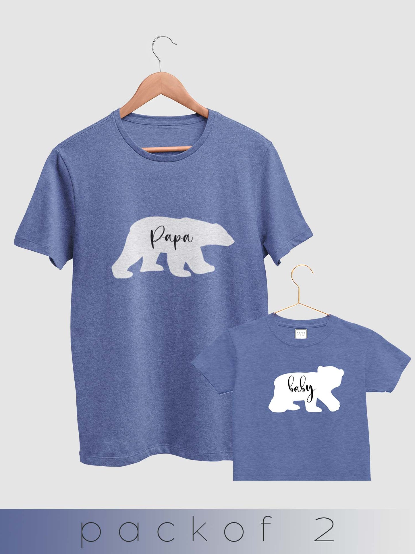 Mini & Me Papa Bear - Pack of 2 - keos.life