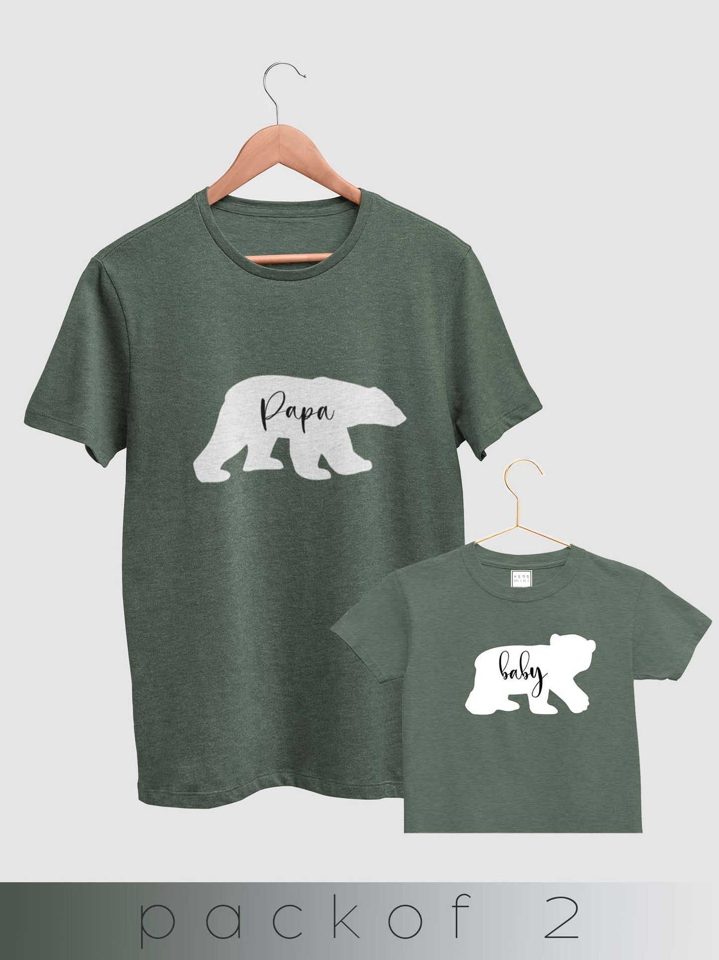 Mini & Me Papa Bear - Pack of 2 - keos.life