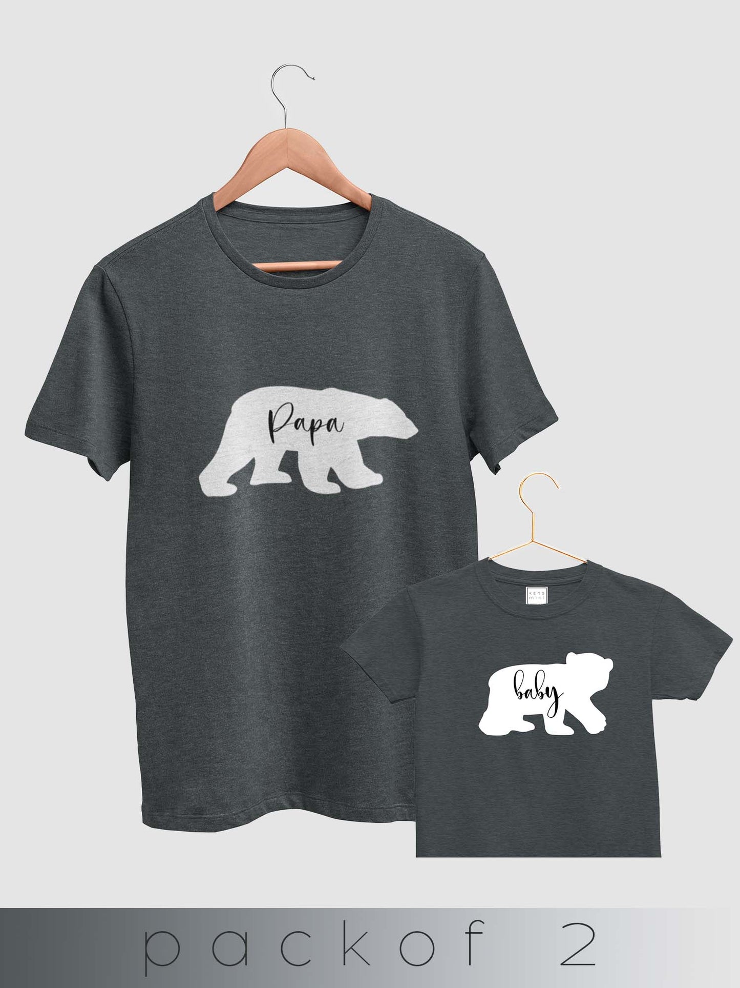 Mini & Me Papa Bear - Pack of 2 - keos.life
