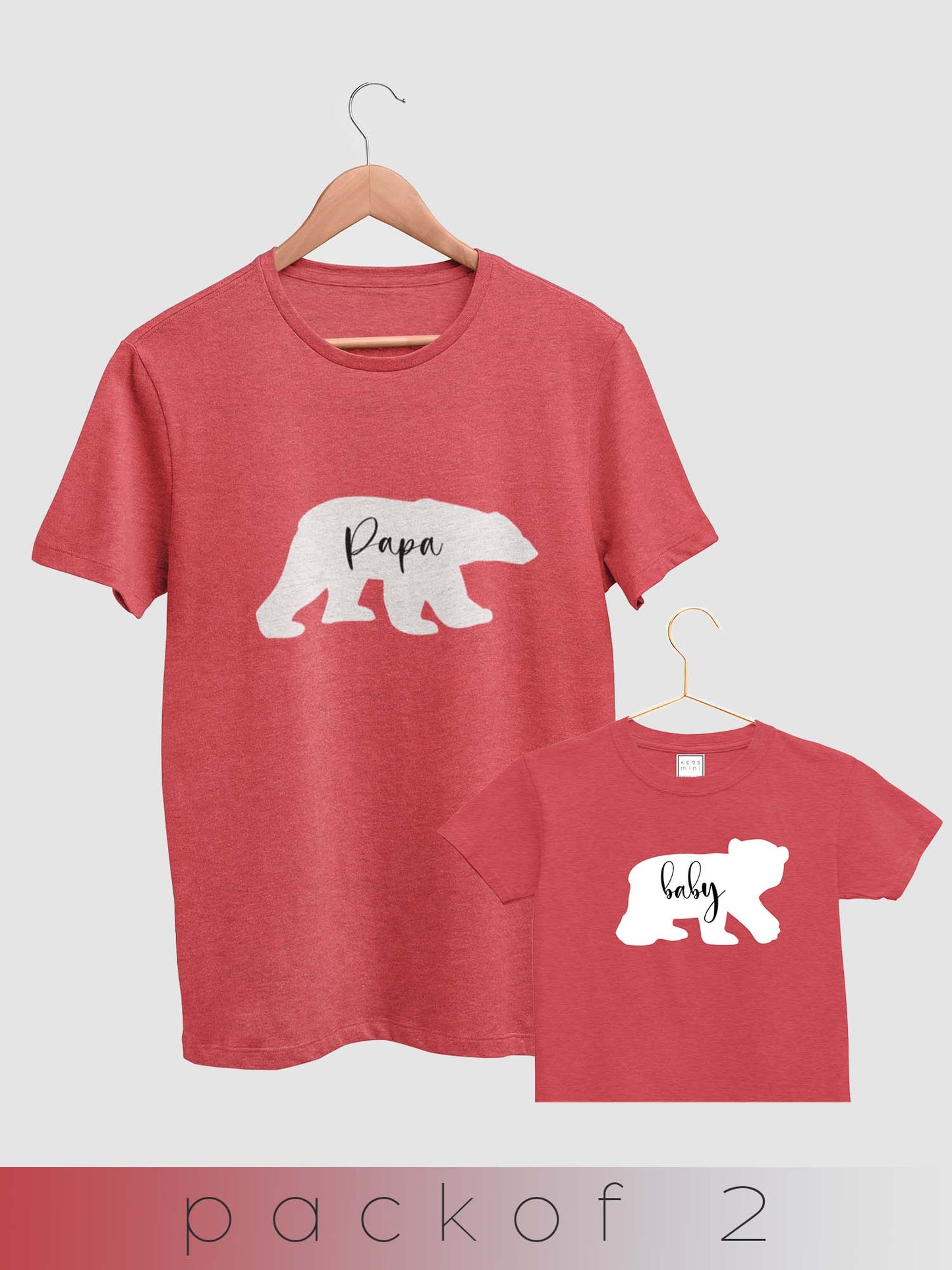 Mini & Me Papa Bear - Pack of 2 - keos.life