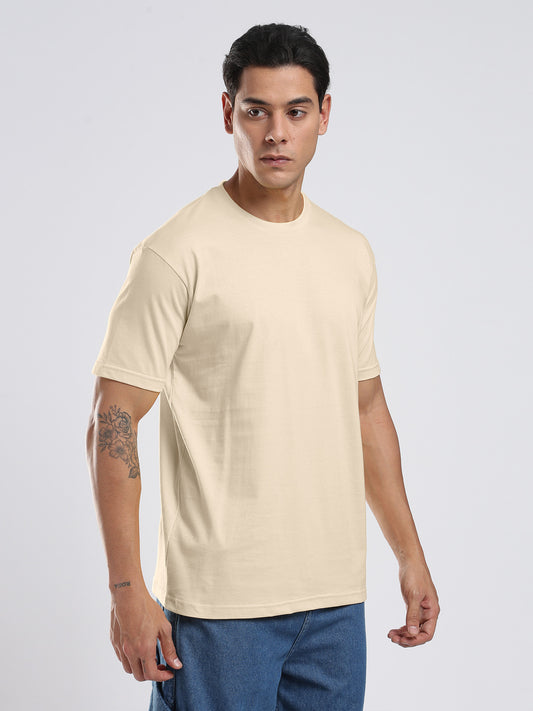 Organic Cotton Essential T-shirt - Off-White | Regular Fit