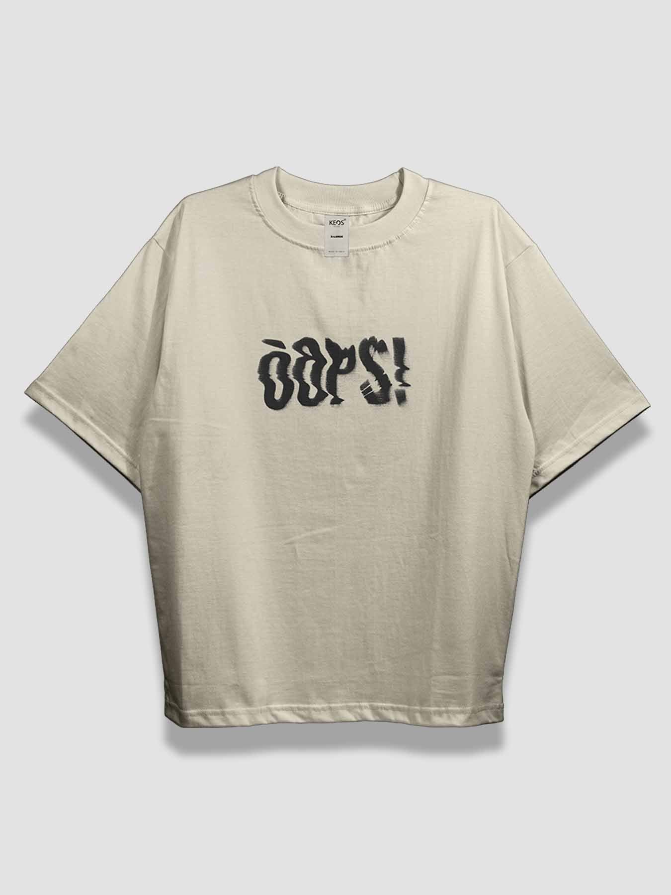 Oops! Urban Fit Oversized T-shirt - keos.life