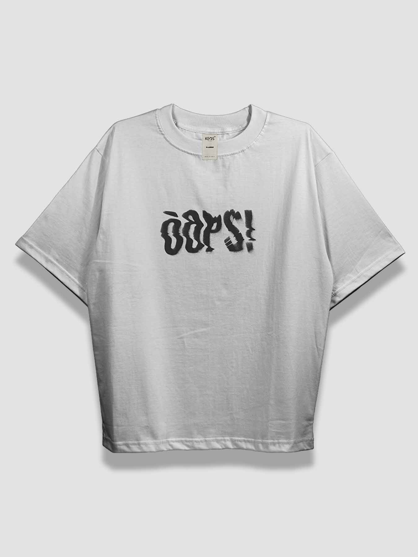 Oops! Urban Fit Oversized T-shirt - keos.life