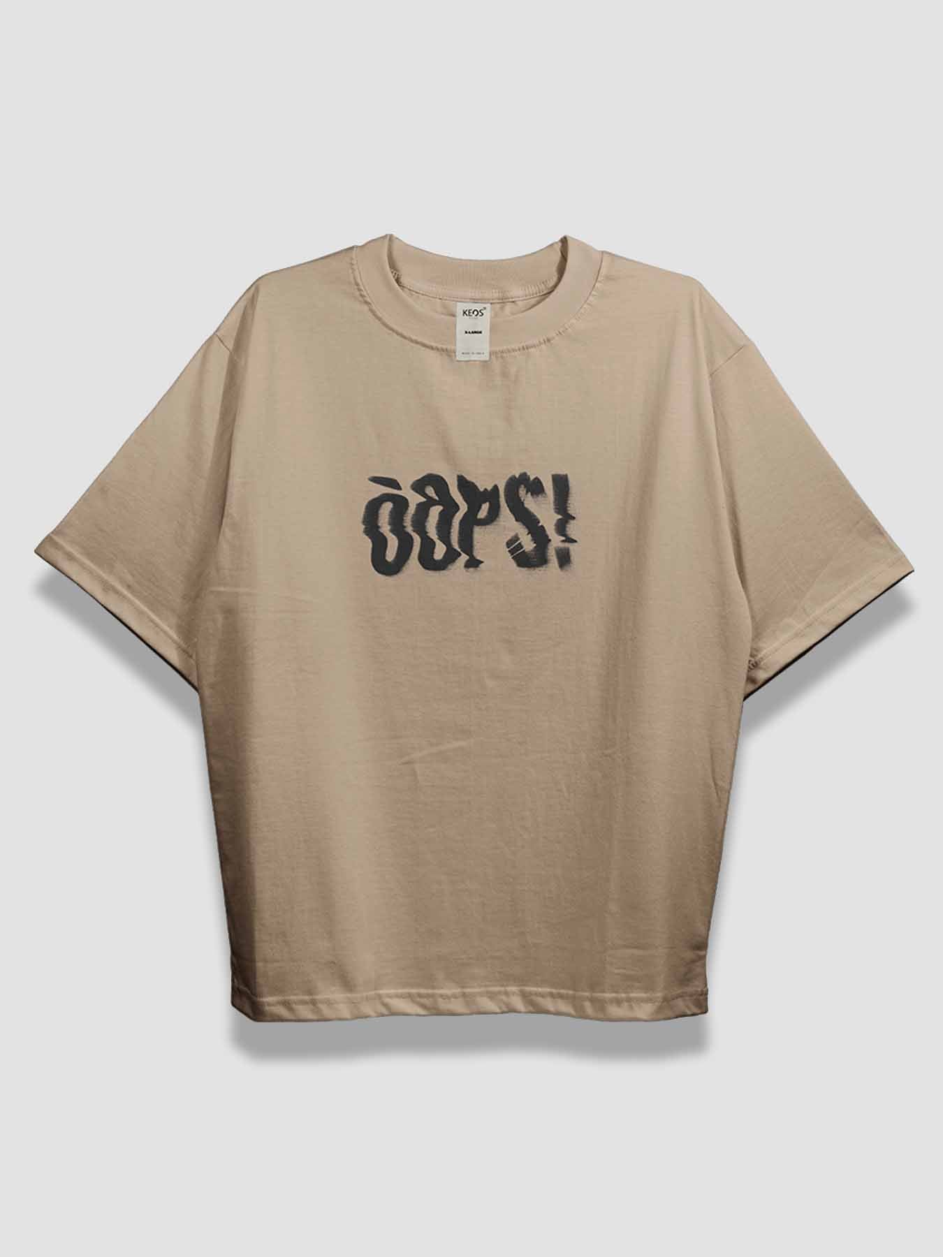 Oops! Urban Fit Oversized T-shirt - keos.life