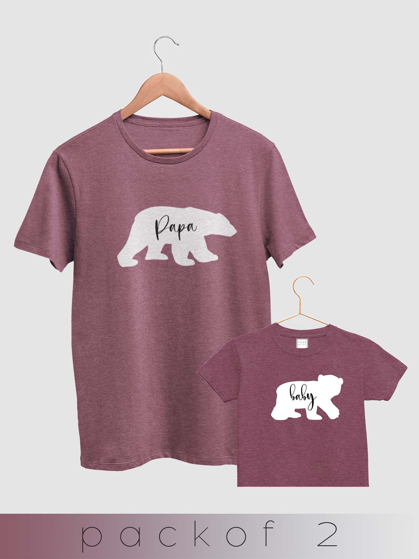 Mini & Me Papa Bear - Pack of 2 - keos.life