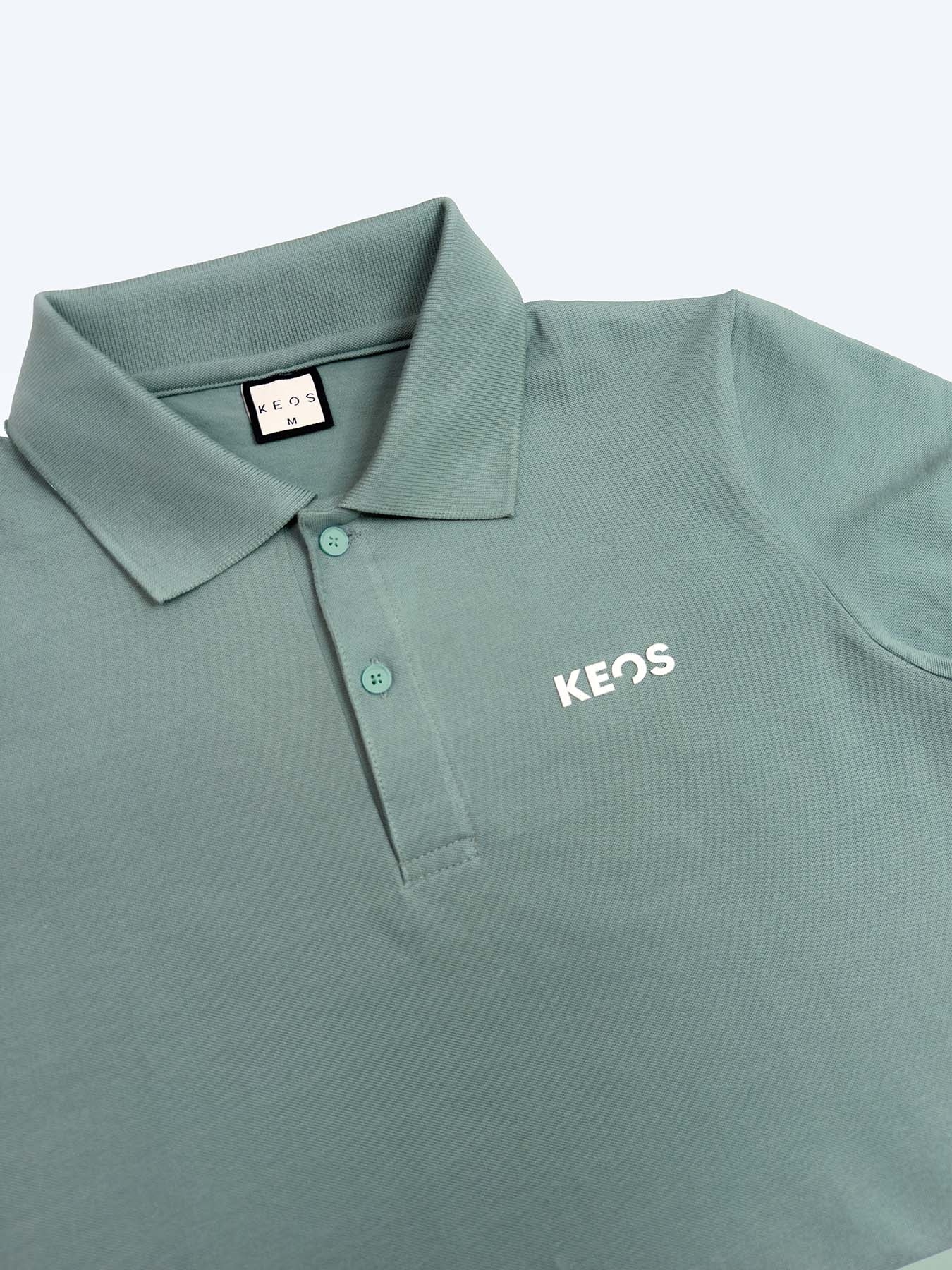 Keos Summer Polo - Smokey Mint