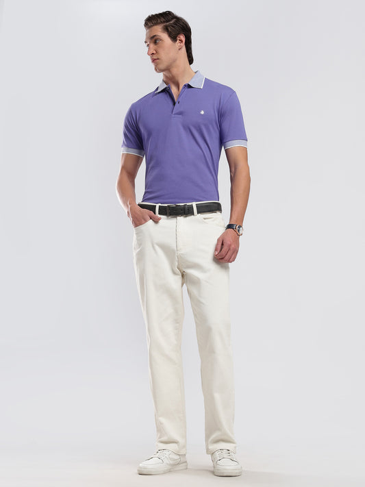Lavender Purple Men's Polo