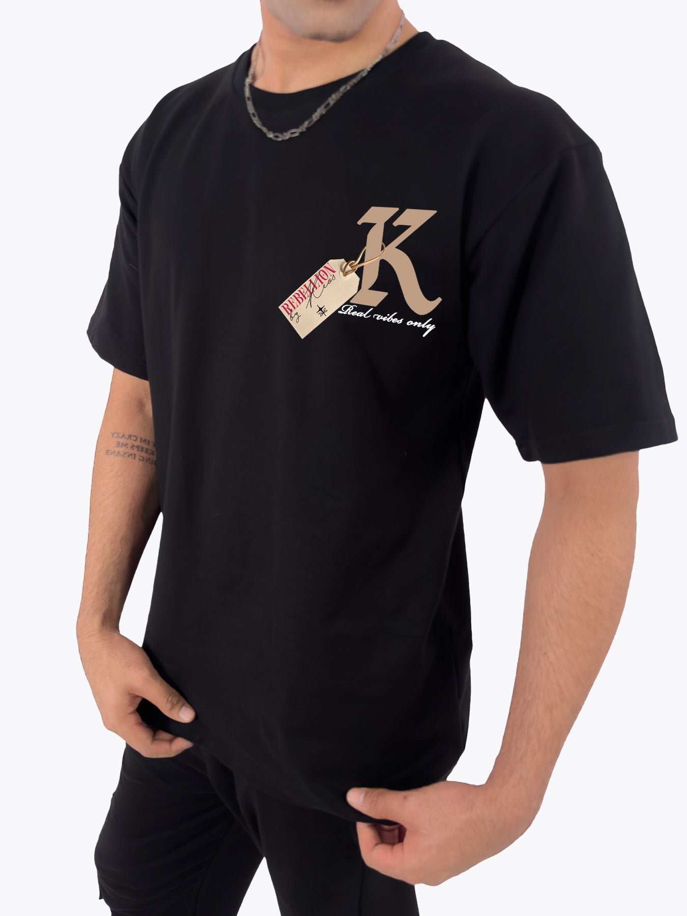 Organic Cotton Graphic T-Shirt – Rebellion | Oversized Fit