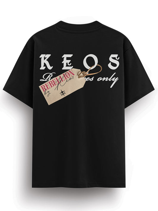 Organic Cotton Graphic T-Shirt – Rebellion | Oversized Fit