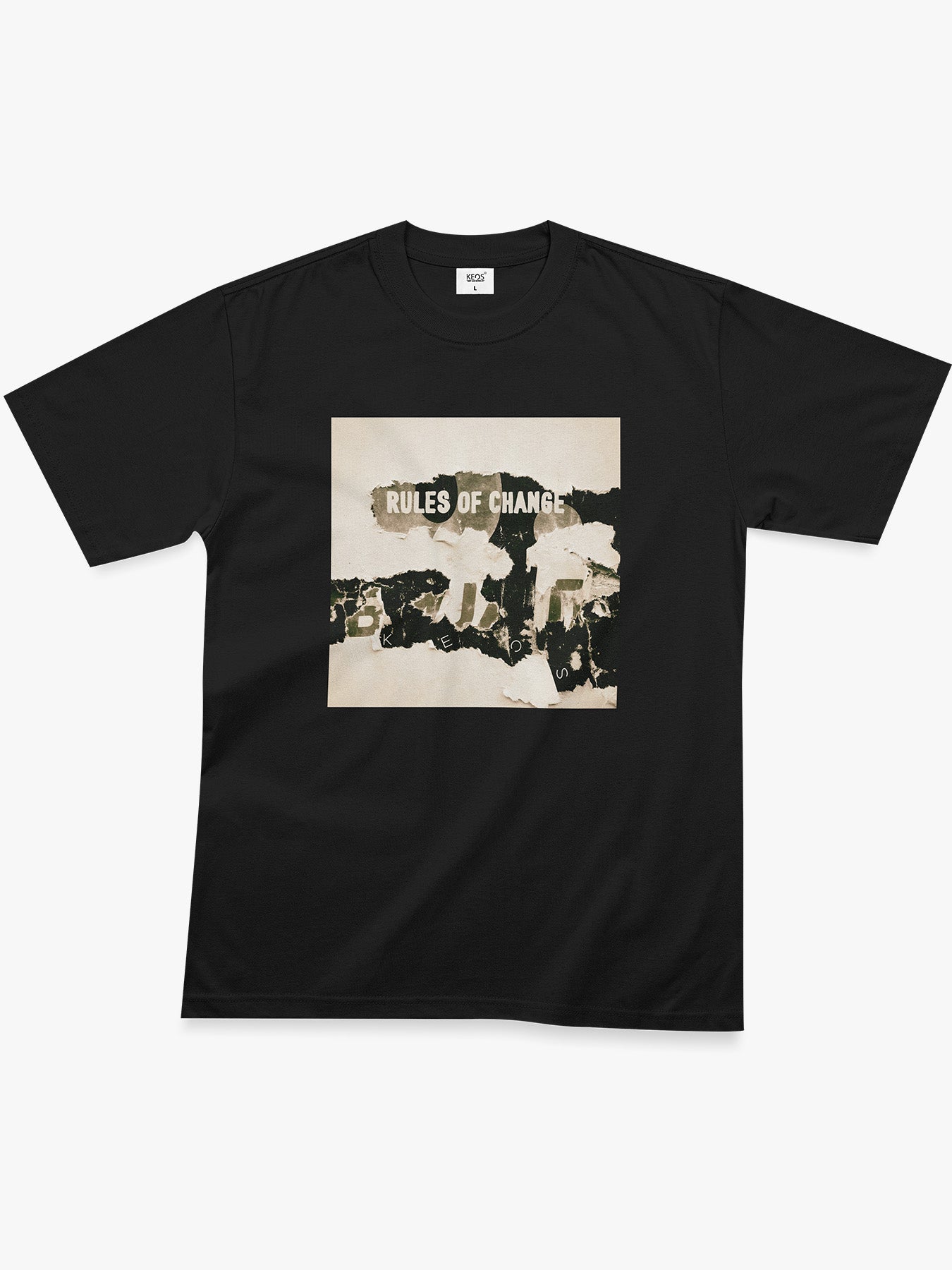 Organic Cotton Graphic T-Shirt – Rules of Change | Regular Fit