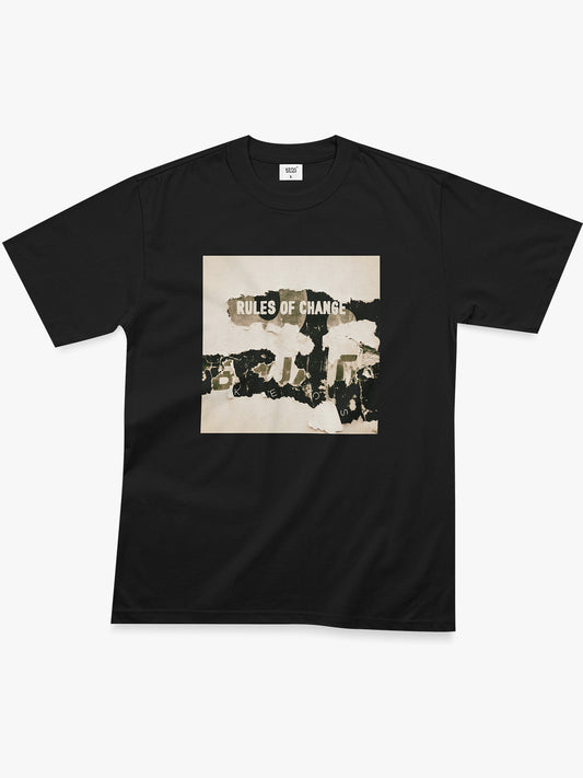 Organic Cotton Graphic T-Shirt – Rules of Change | Regular Fit