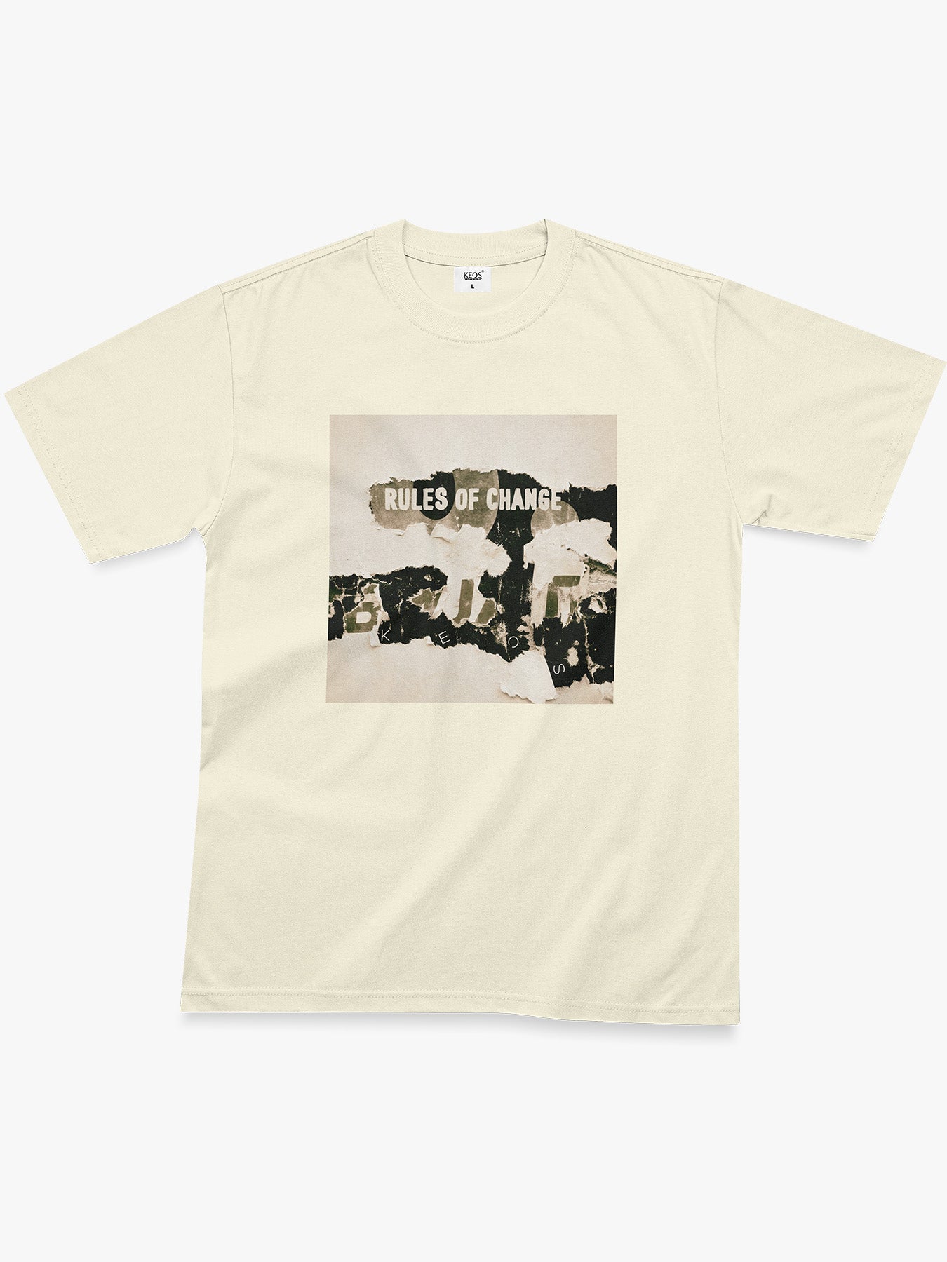 Organic Cotton Graphic T-Shirt – Rules of Change | Regular Fit