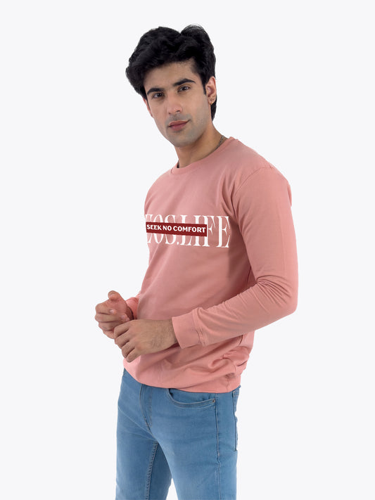 Graphic Sweatshirt - Seek No Comfort