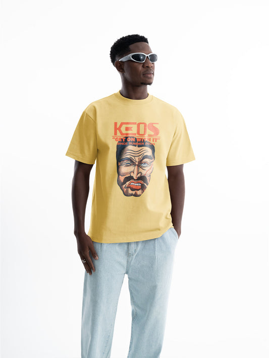 Organic Cotton Graphic T-Shirt – Shady Man | Regular Fit