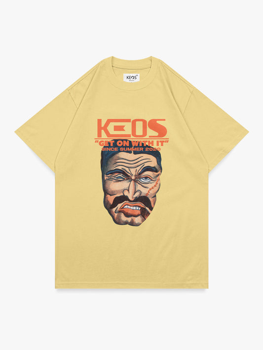 Organic Cotton Graphic T-Shirt – Shady Man | Regular Fit