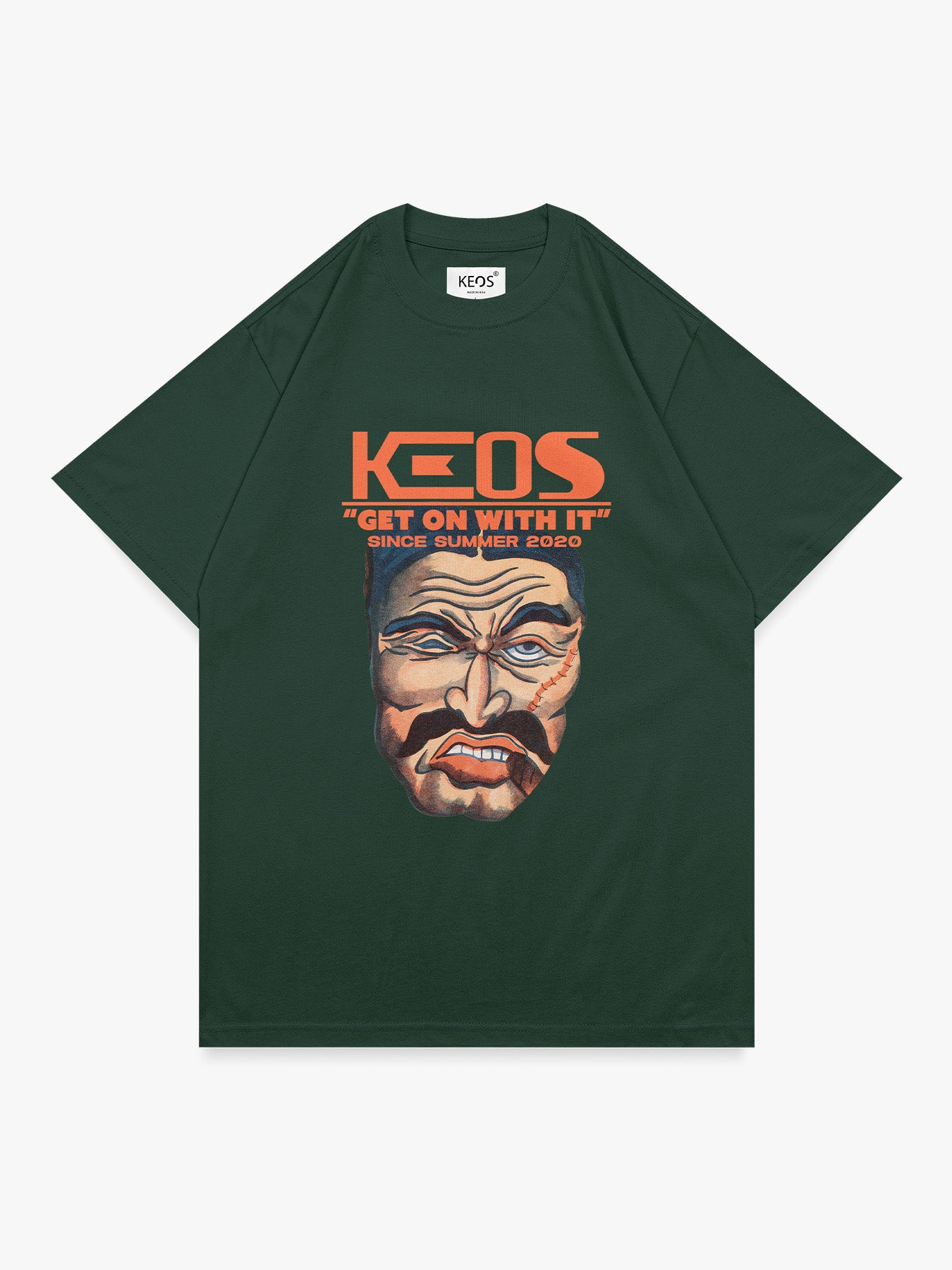 Organic Cotton Graphic T-Shirt – Shady Man | Regular Fit