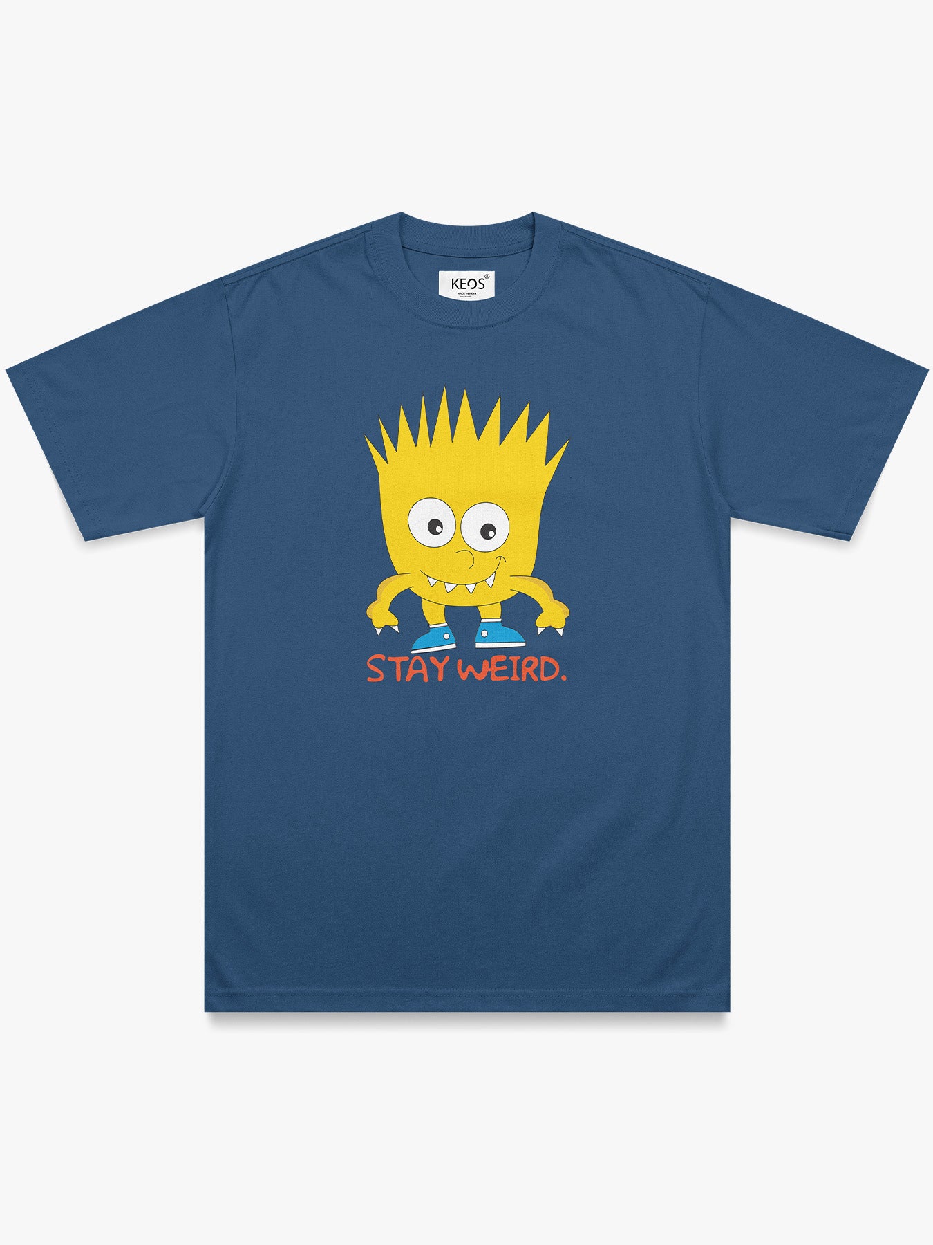 Organic Cotton Graphic T-Shirt – Stay Weird | Regular Fit