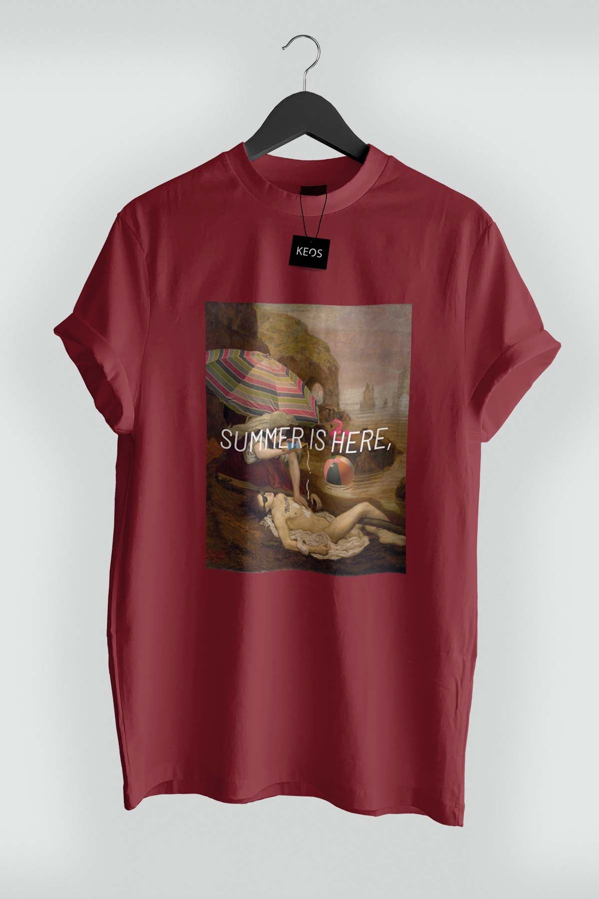 Summer Is Here Organic Cotton T-shirt - keos.life