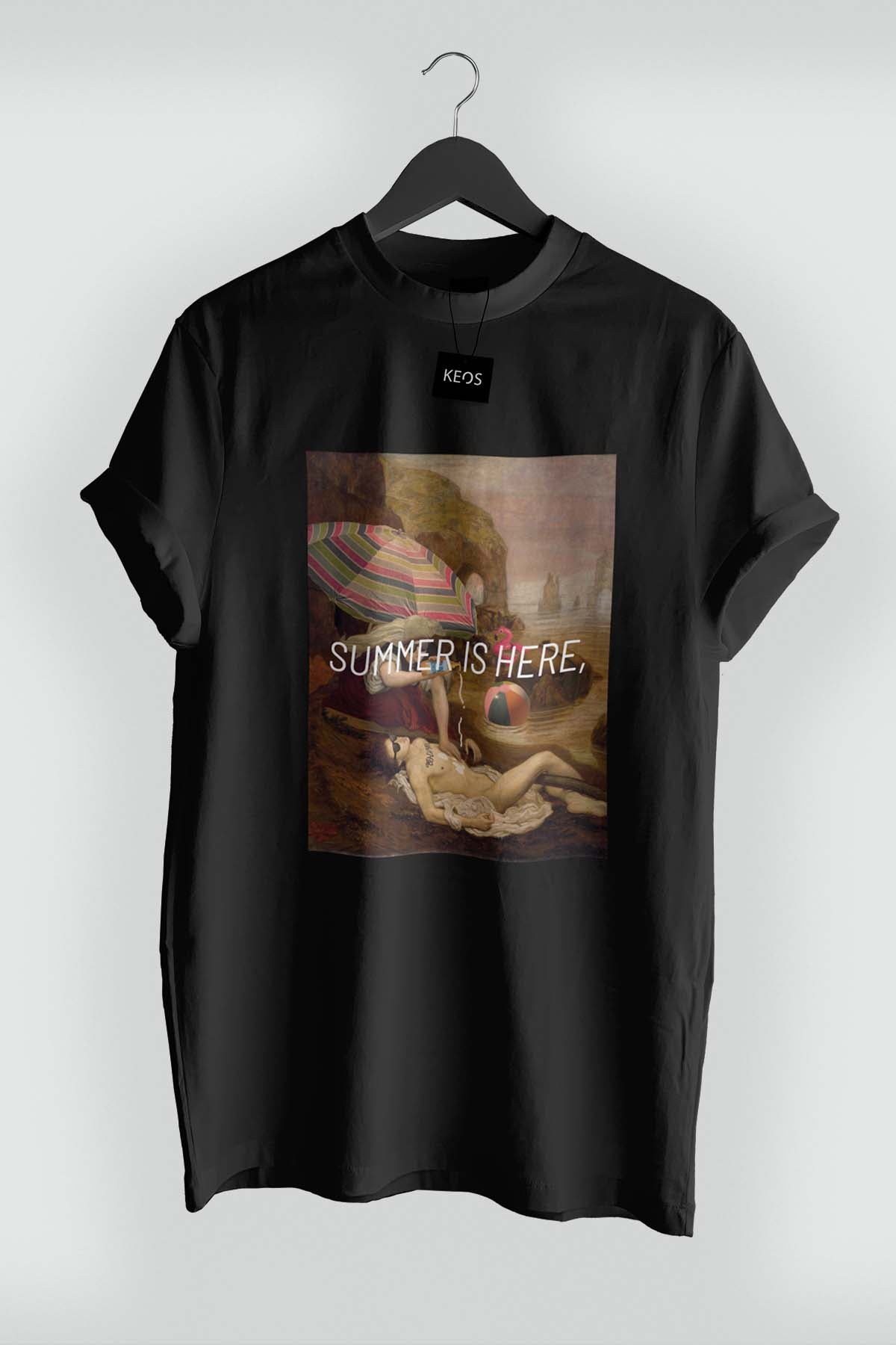 Summer Is Here Organic Cotton T-shirt - keos.life