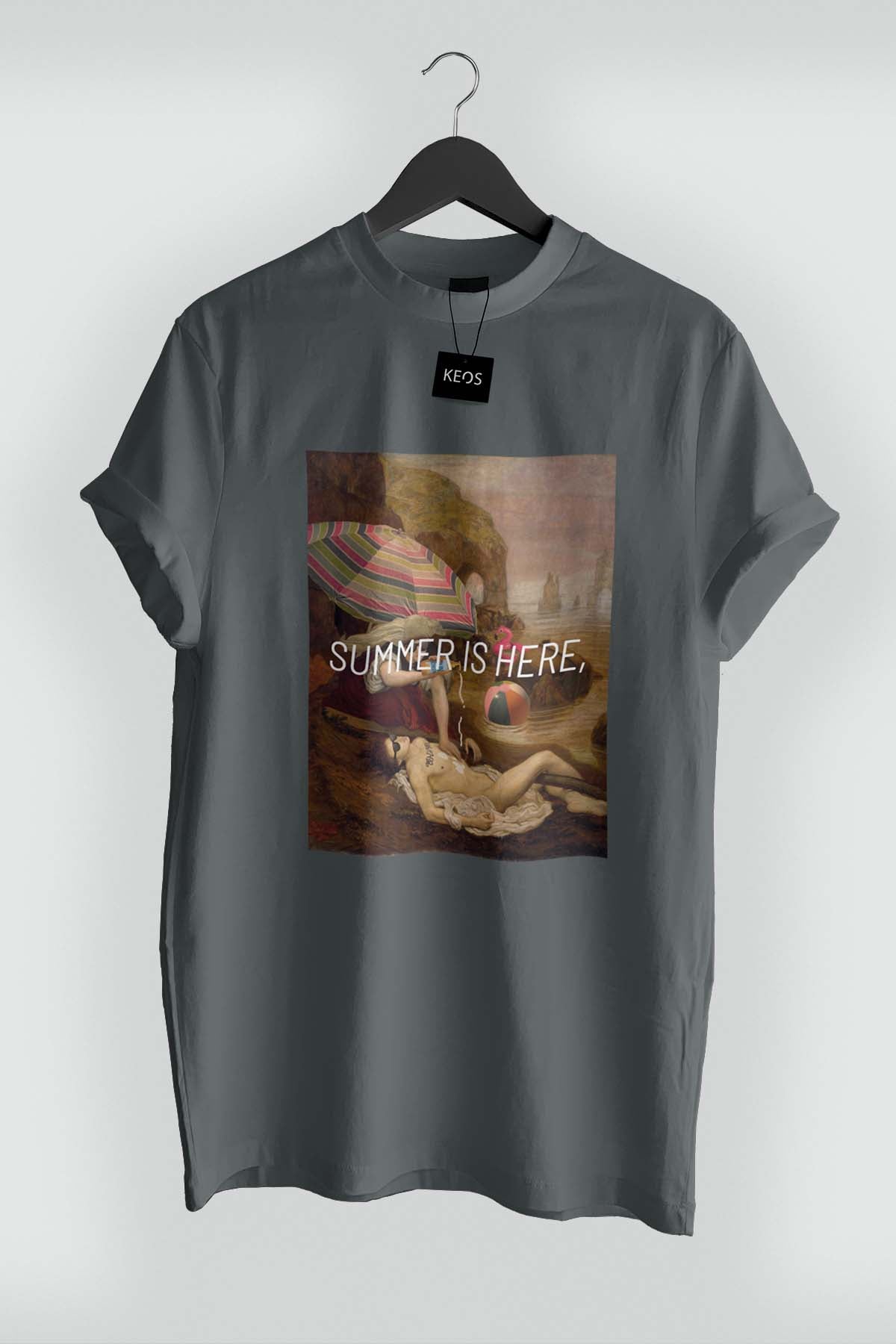 Summer Is Here Organic Cotton T-shirt - keos.life