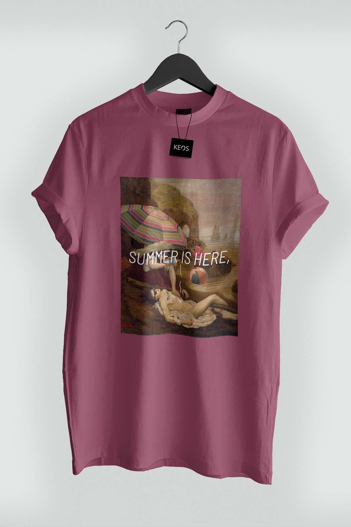 Summer Is Here Organic Cotton T-shirt - keos.life