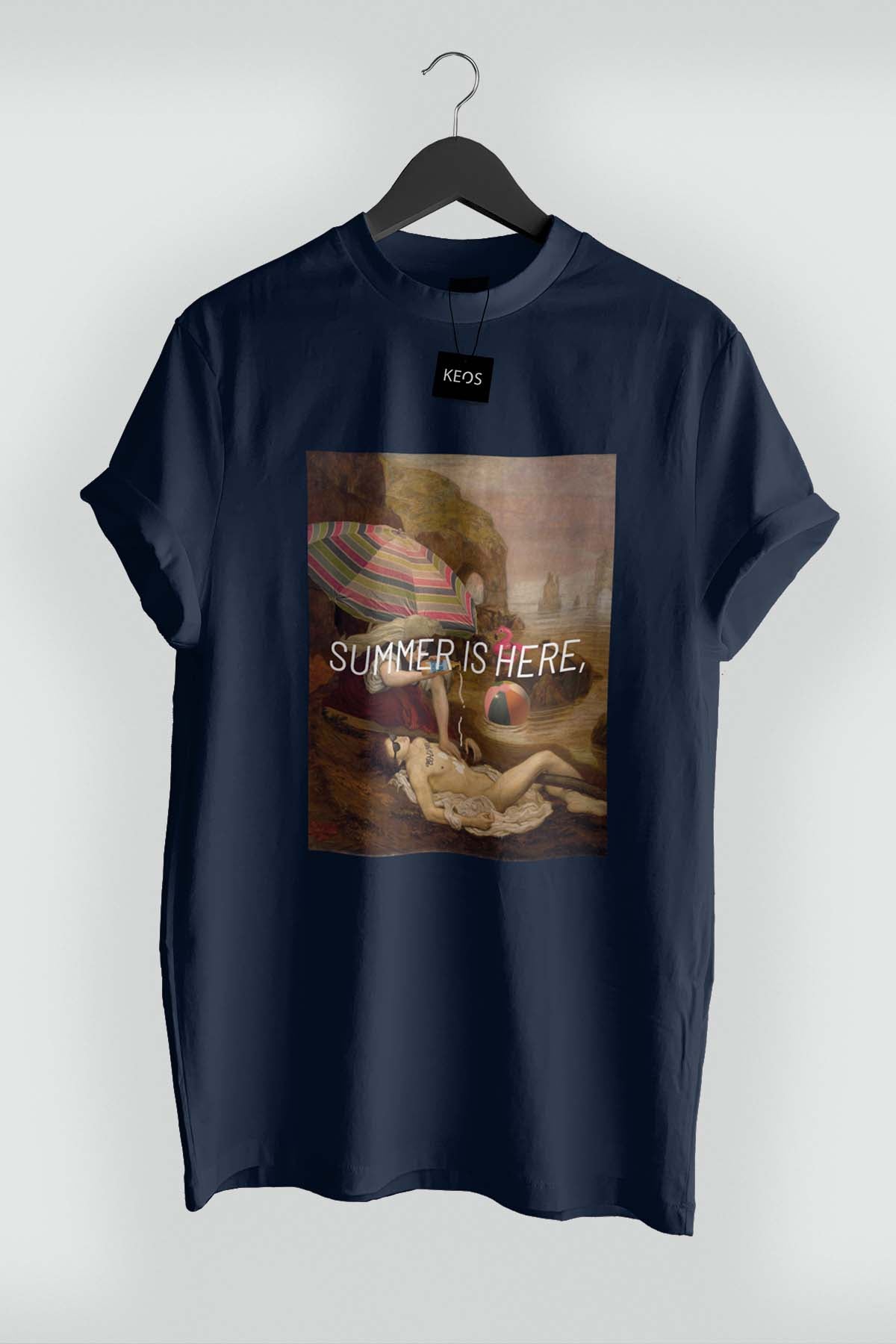 Summer Is Here Organic Cotton T-shirt - keos.life