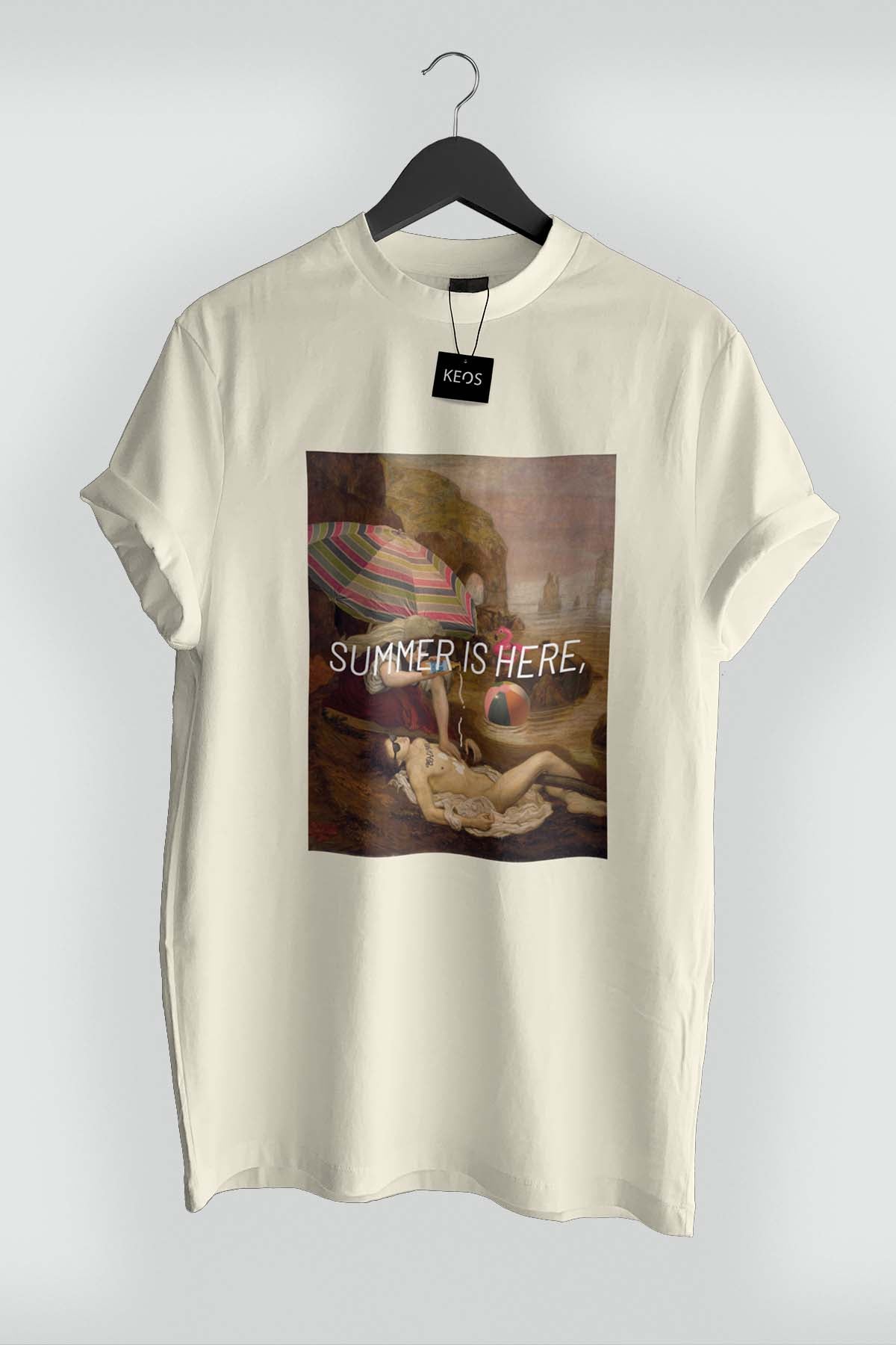 Summer Is Here Organic Cotton T-shirt - keos.life