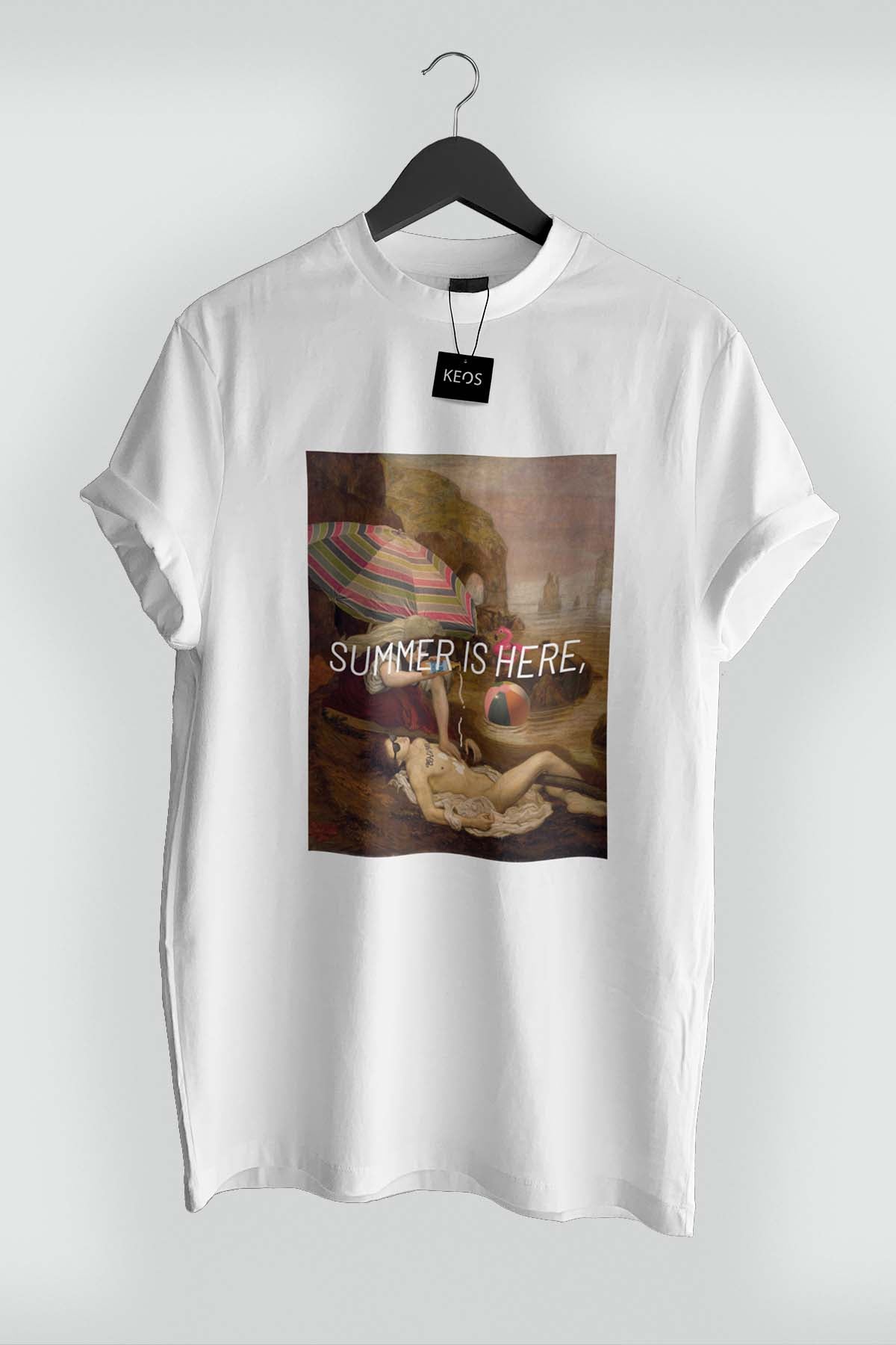 Summer Is Here Organic Cotton T-shirt - keos.life