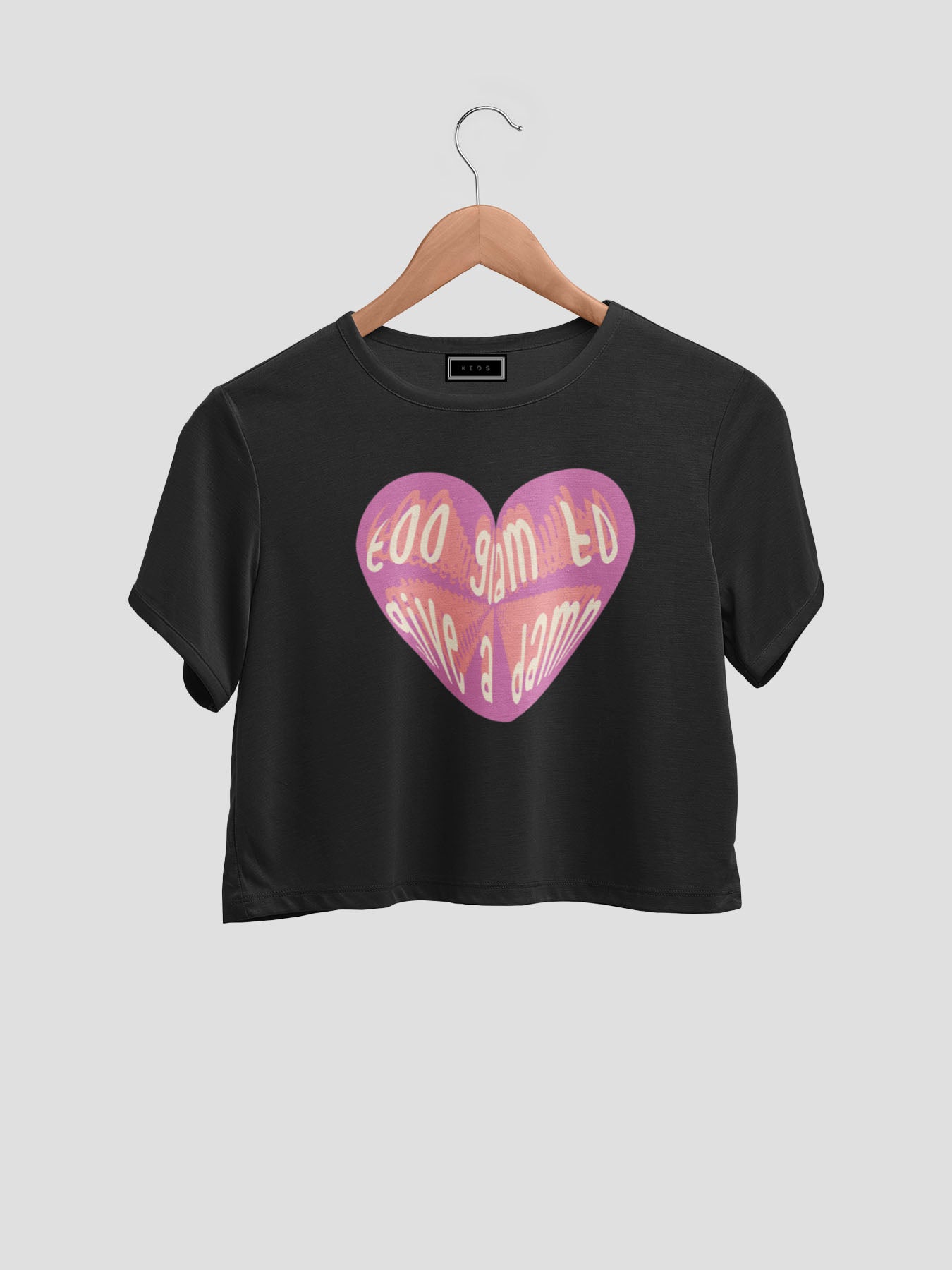 Too Glam Organic Cotton Crop Top - keos.life