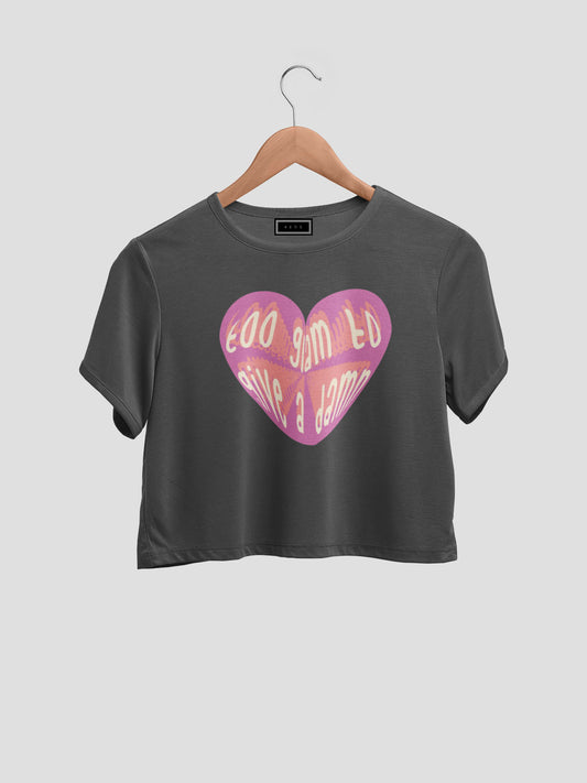 Too Glam Organic Cotton Crop Top - keos.life
