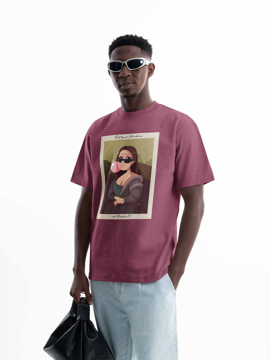 Organic Cotton Graphic T-Shirt – Troubles into Bubbles | Regular Fit