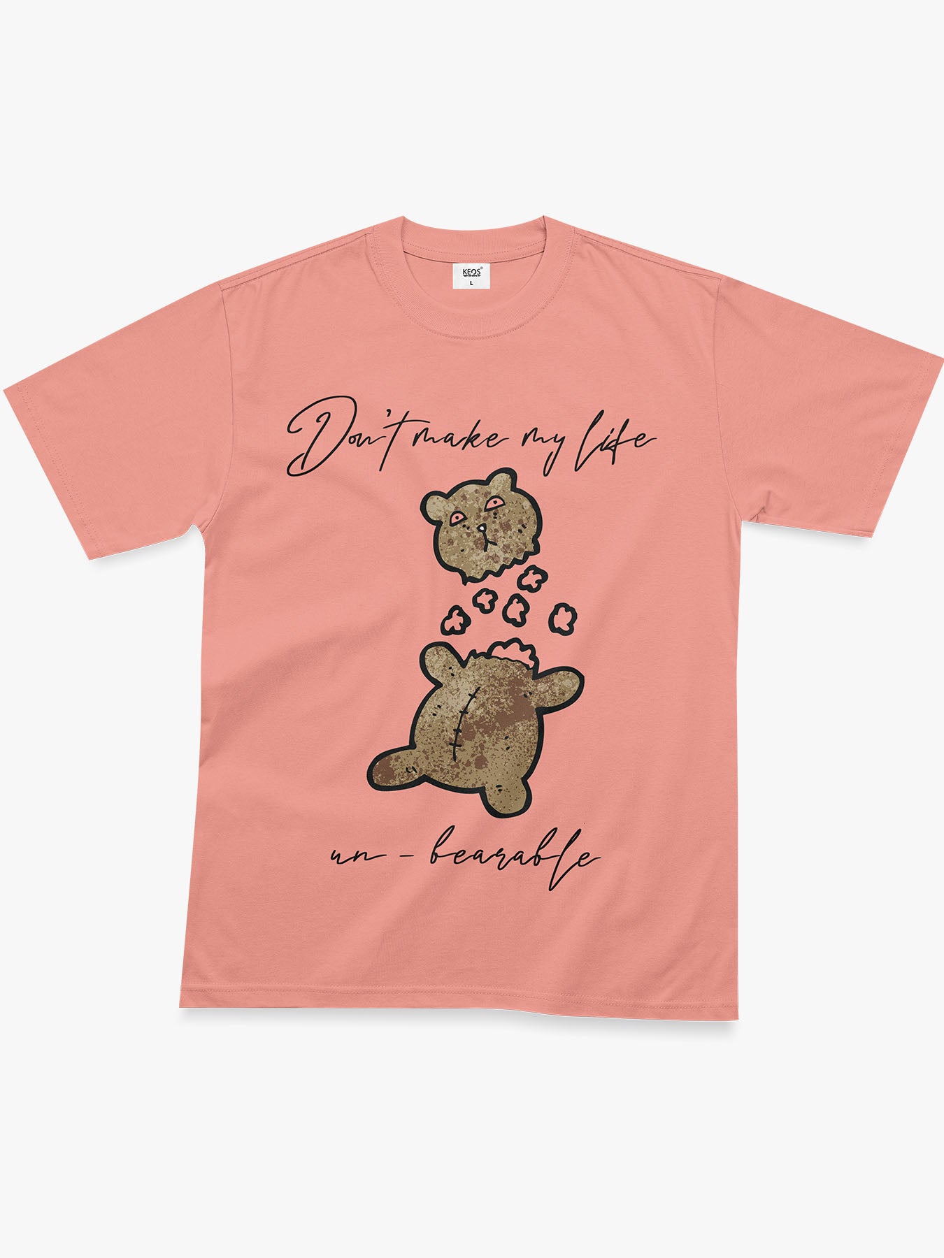 Organic Cotton Graphic T-Shirt – Un-Bearable | Regular Fit
