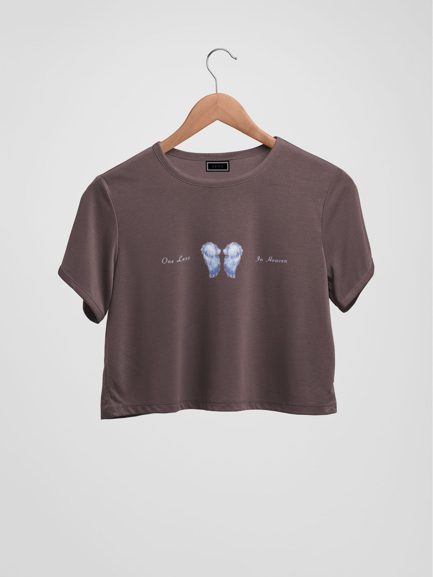 Angel Organic Cotton Crop Top - keos.life