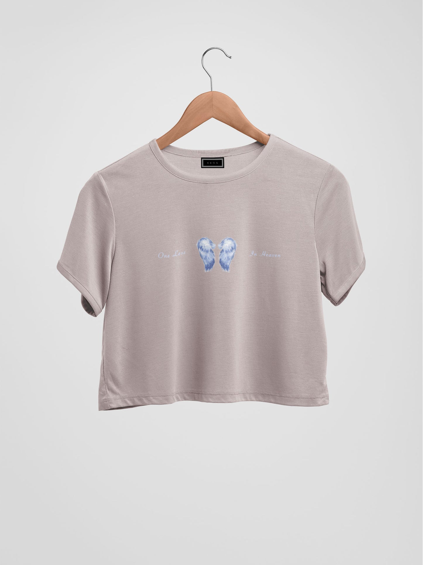 Angel Organic Cotton Crop Top - keos.life