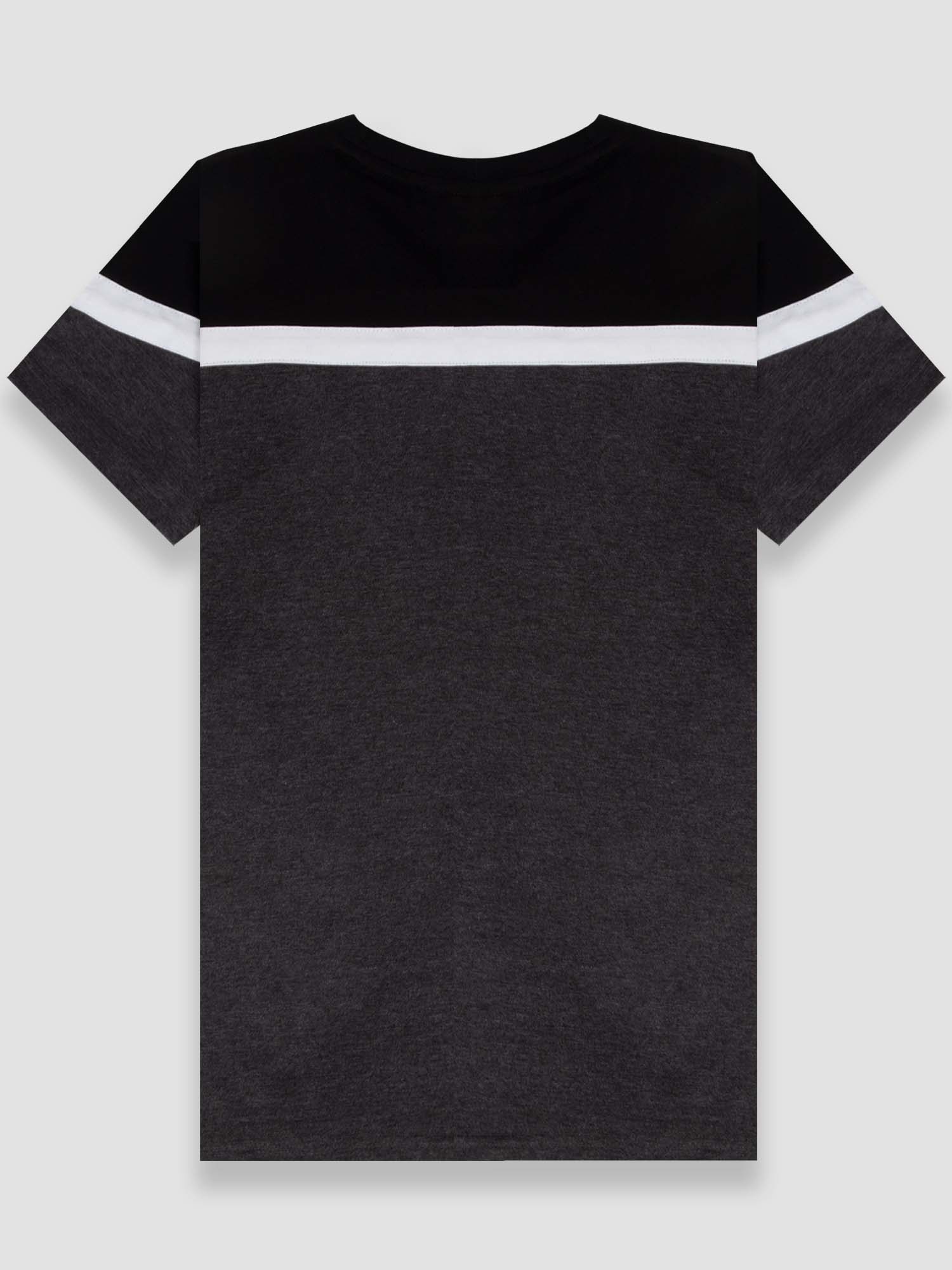 Colour Block Organic Cotton T-shirt - keos.life