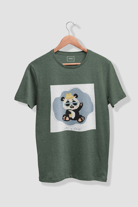 Art Of Chill - Melange Cotton T-shirt - keos.life
