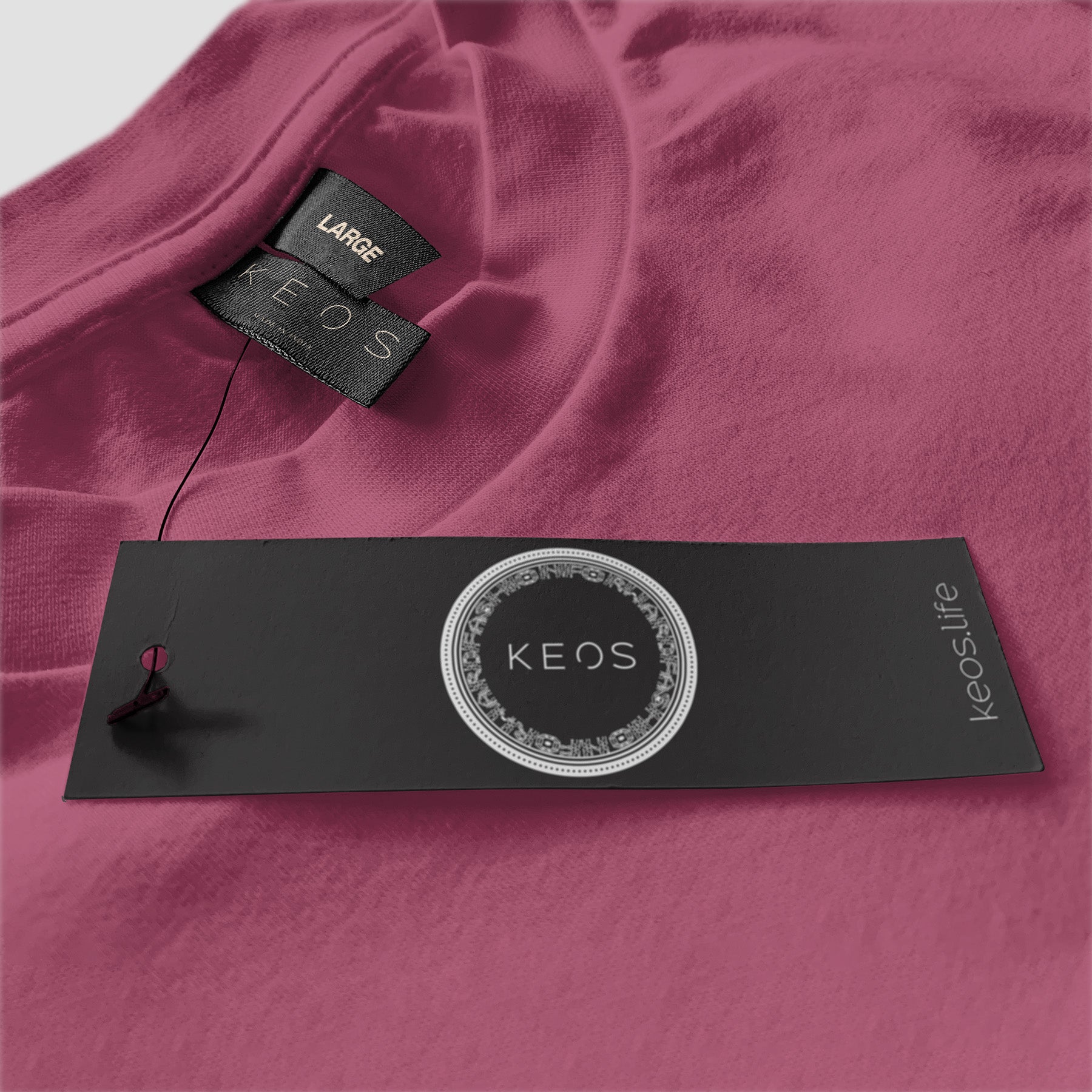 Organic Cotton Essential T-shirt - Deep Lilac - keos.life