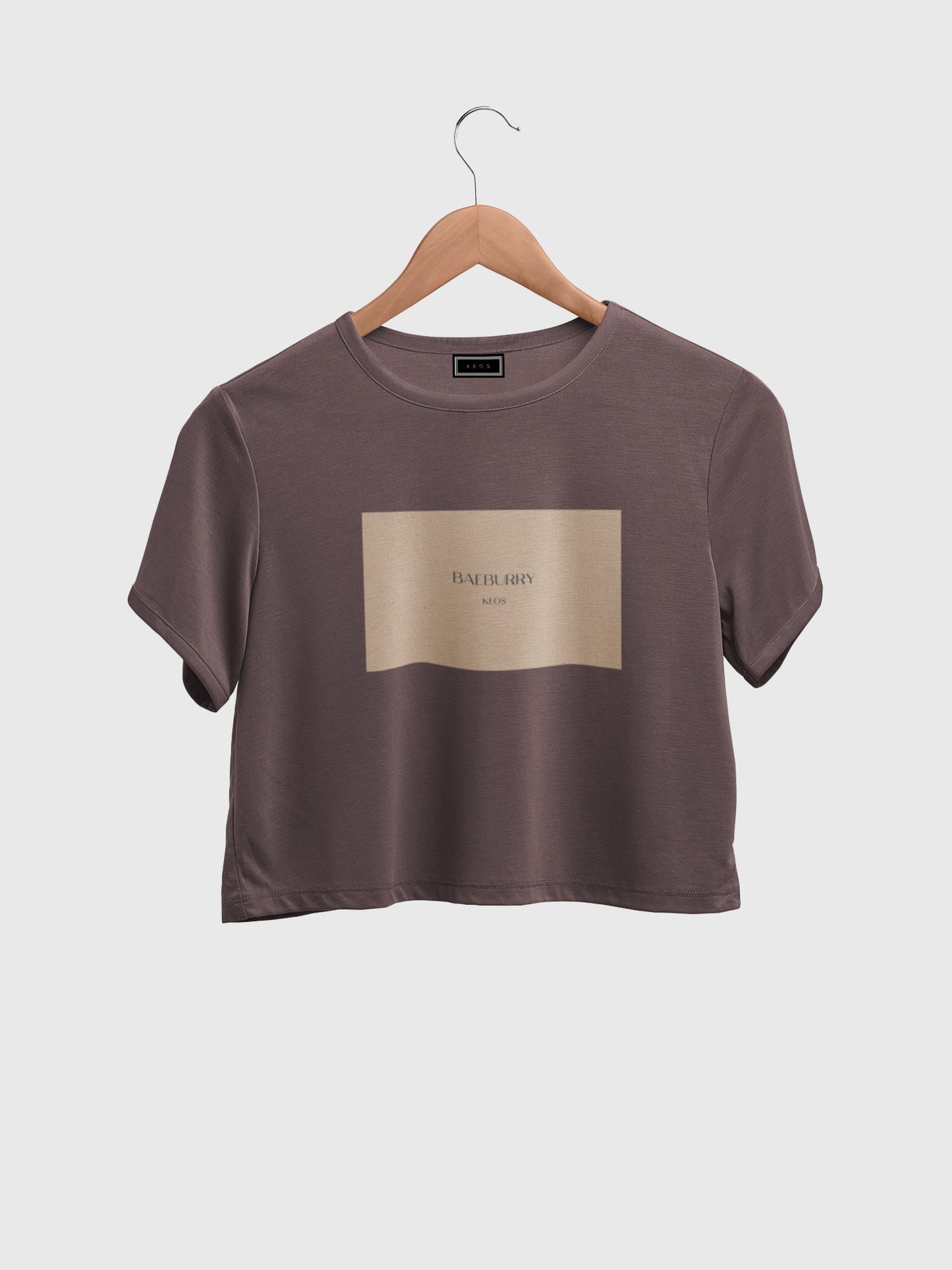Baeburry Organic Cotton Crop Top - keos.life