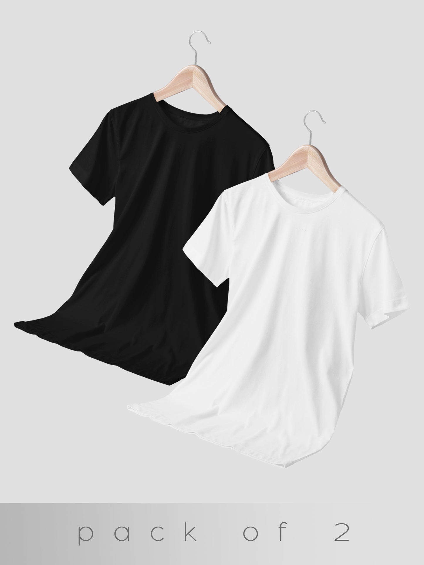Organic Cotton Essential T-shirts - Pack of 2 - keos.life