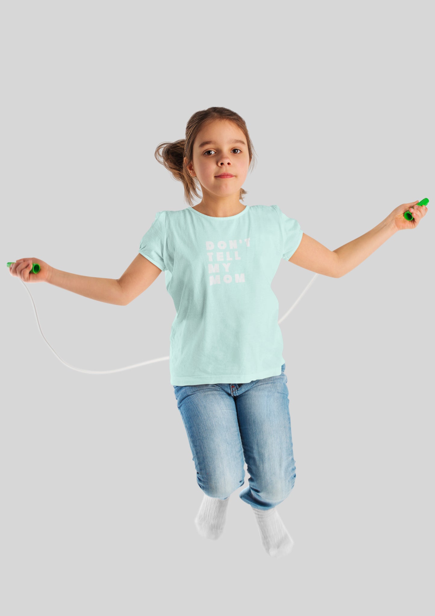 mini Don't Tell Organic Cotton T-shirt - keos.life