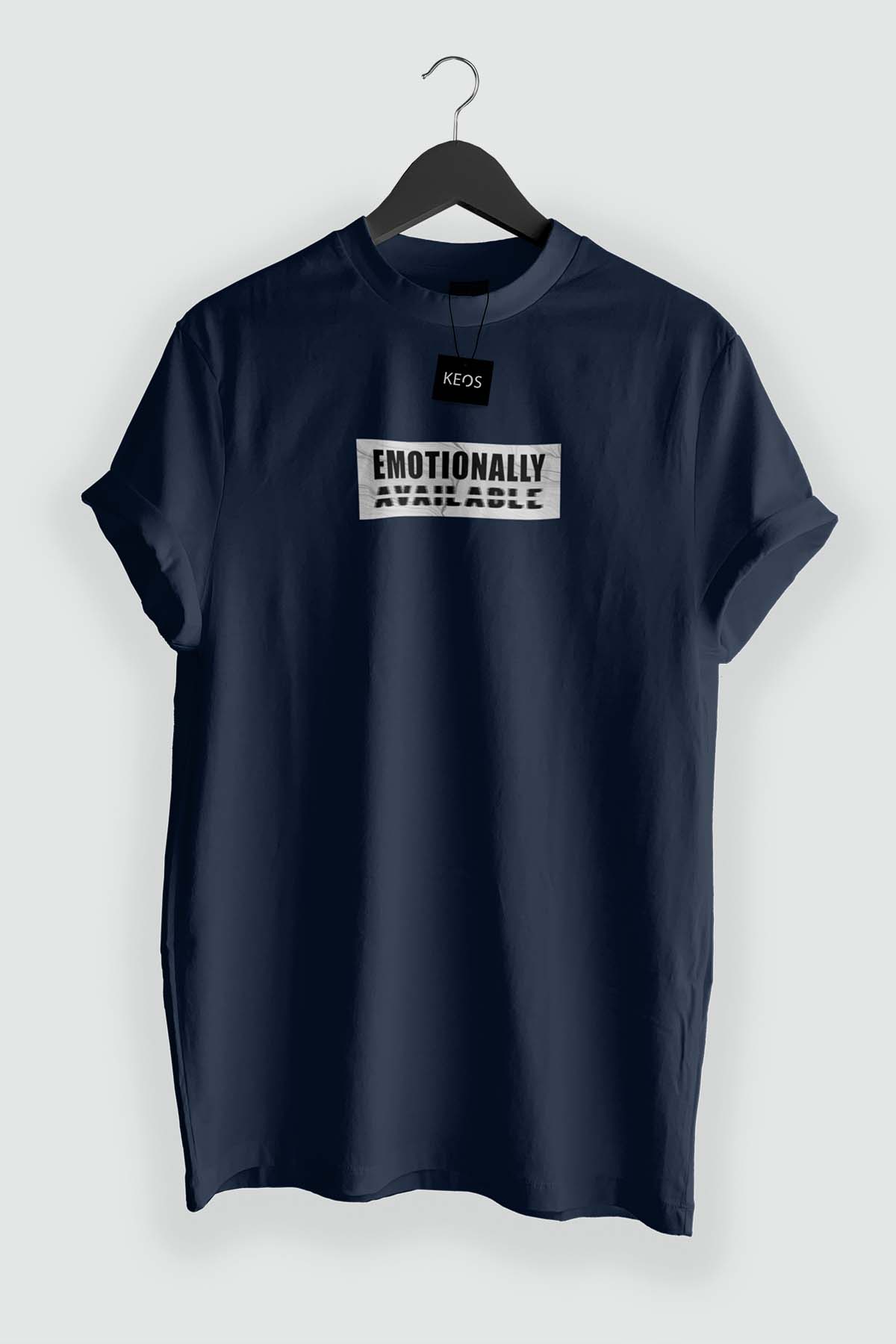 Emotionally (Not) Available Organic Cotton T-shirt - keos.life