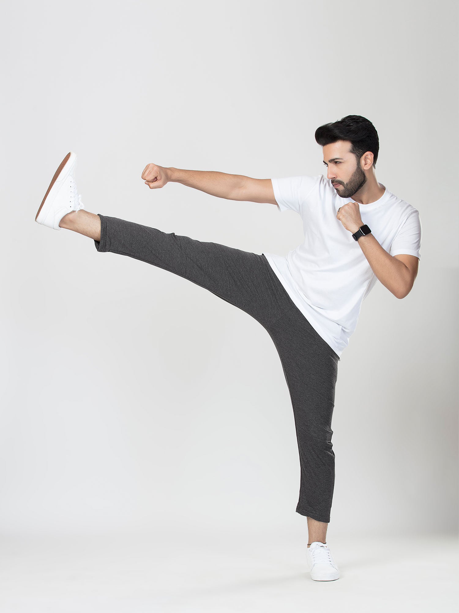 Basic Premium Sweatpants - Grey - keos.life