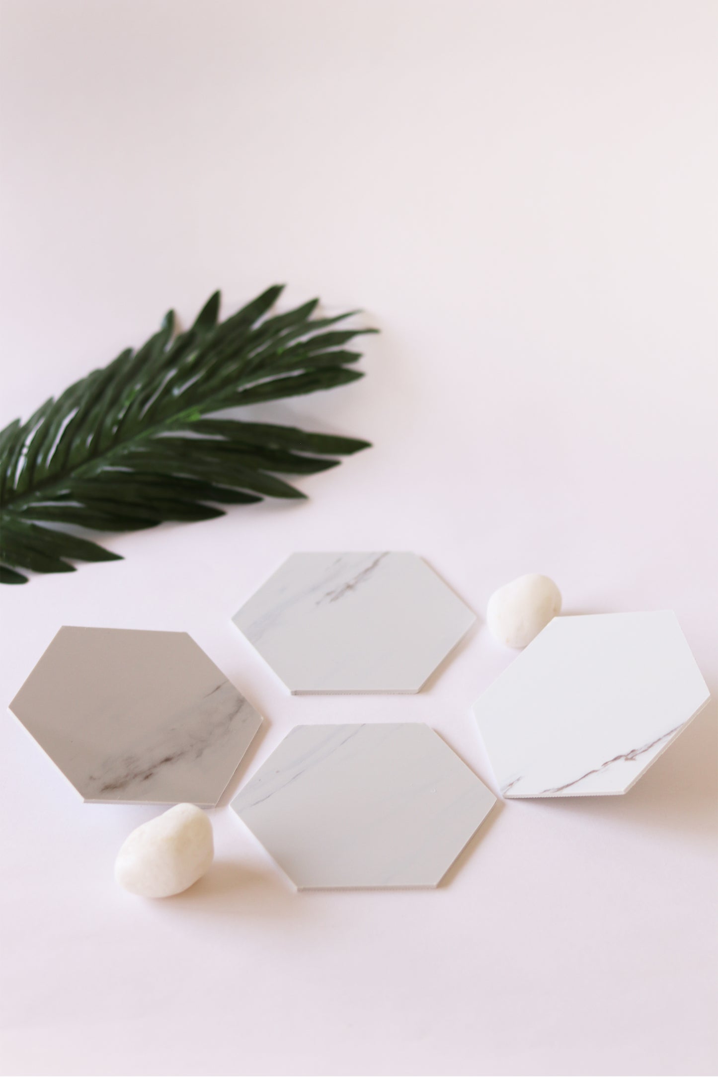 Hexa Marble Coasters (Set of 4) - keos.life