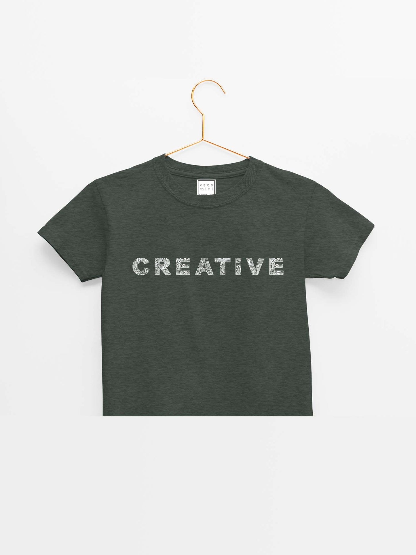 mini Creative Organic Cotton T-shirt - keos.life