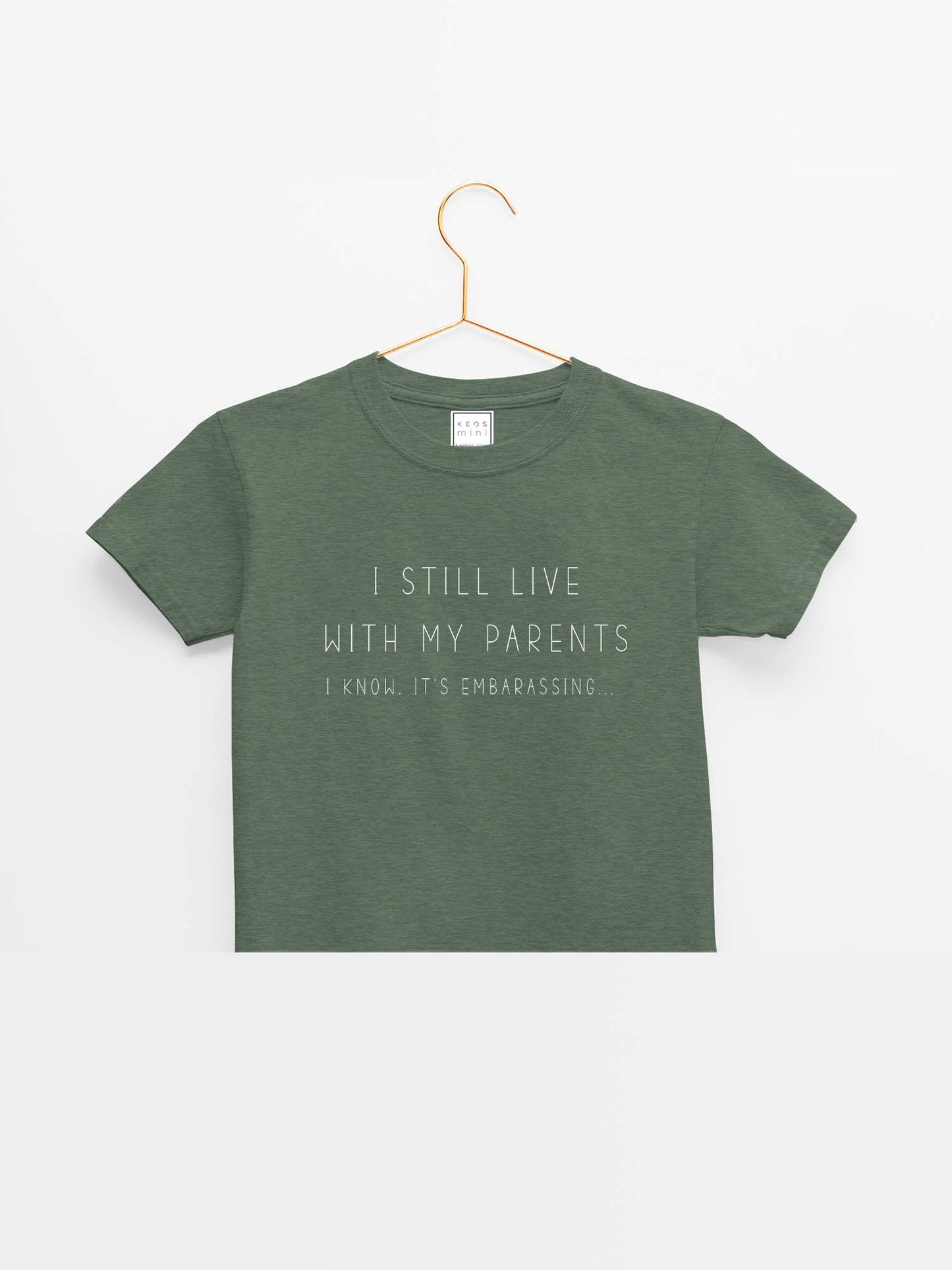 mini Live in Organic Cotton T-shirt - keos.life