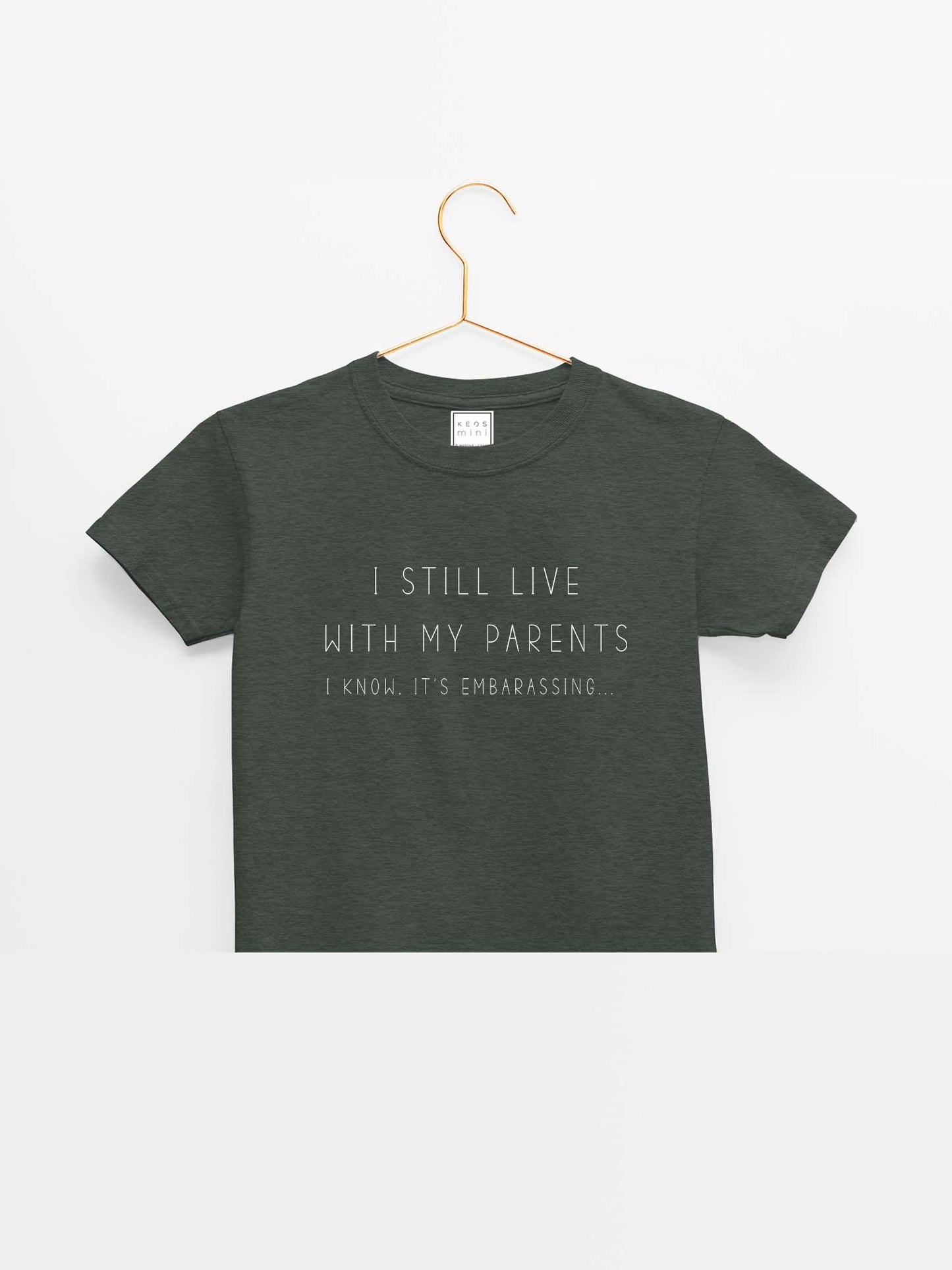 mini Live in Organic Cotton T-shirt - keos.life