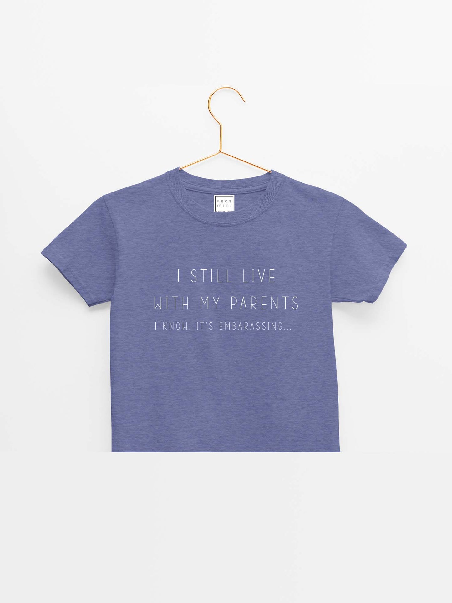 mini Live in Organic Cotton T-shirt - keos.life