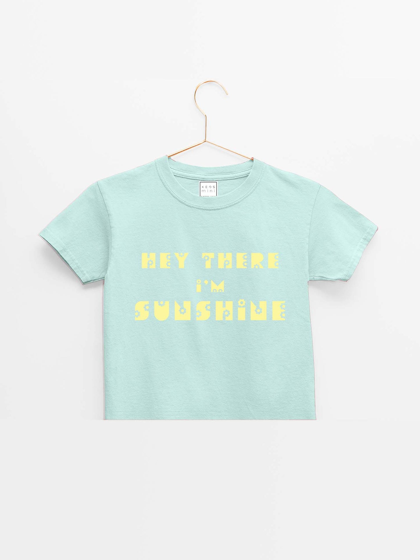 mini Sunshine Organic Cotton T-shirt - keos.life