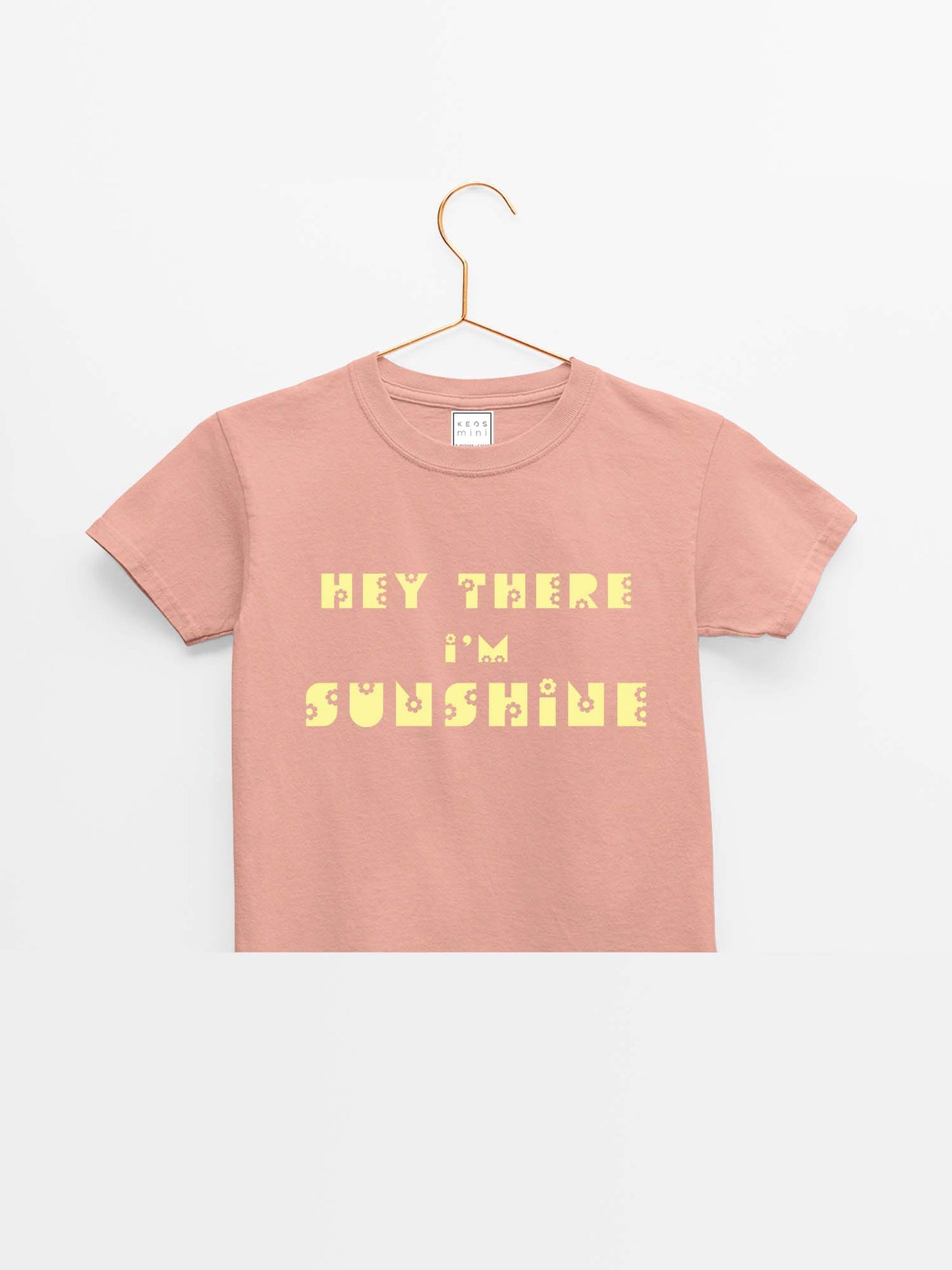 mini Sunshine Organic Cotton T-shirt - keos.life