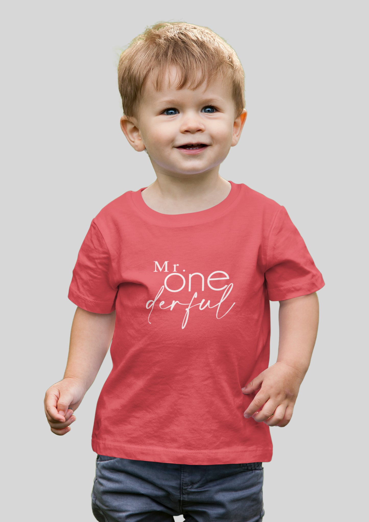 mini Mr. Onederful Organic Cotton T-shirt - keos.life